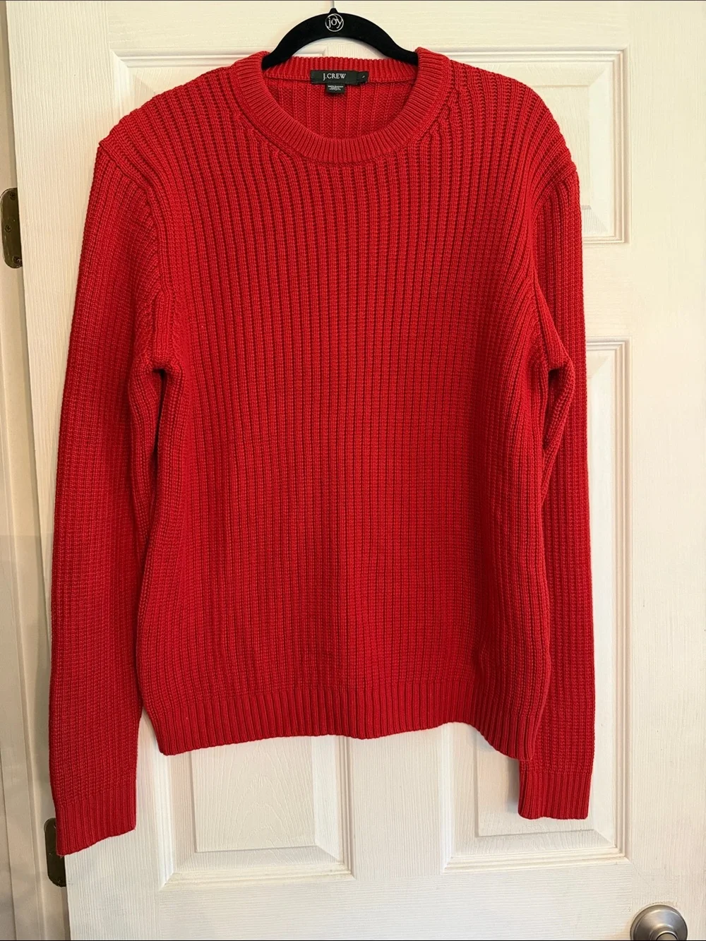J. Crew Men’s Rust Colored Crew Sweater L